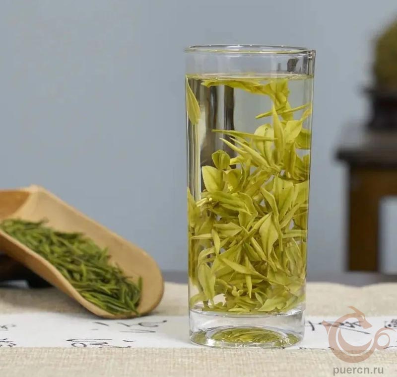 Зеленый чай Аньцзи Бай Ча (安吉白茶)