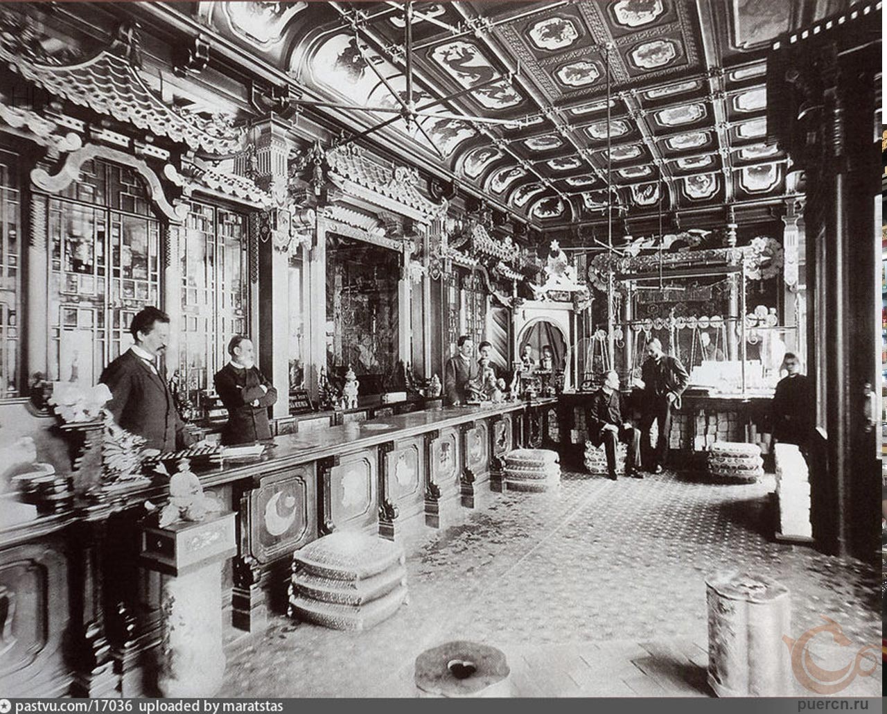 Мясницкая улица, 1890 г. Мясницкая улица, 1890 г.