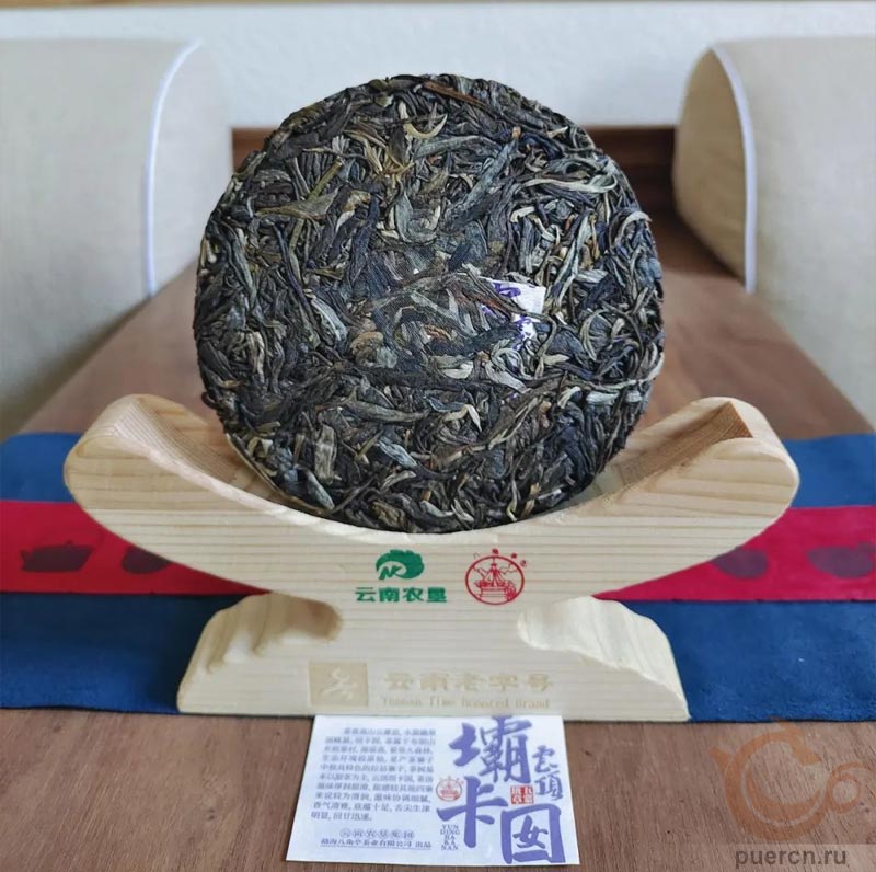 Юньдин Ба Ка Нань - нэйпяо и внешний вид чайного блина