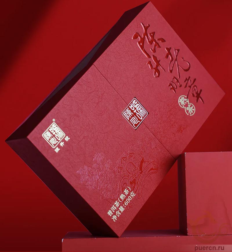 Чэньшэн Хао Чэньшэн Лао Бань Чжан, шу пуэр, 600 гр, 2025 г.