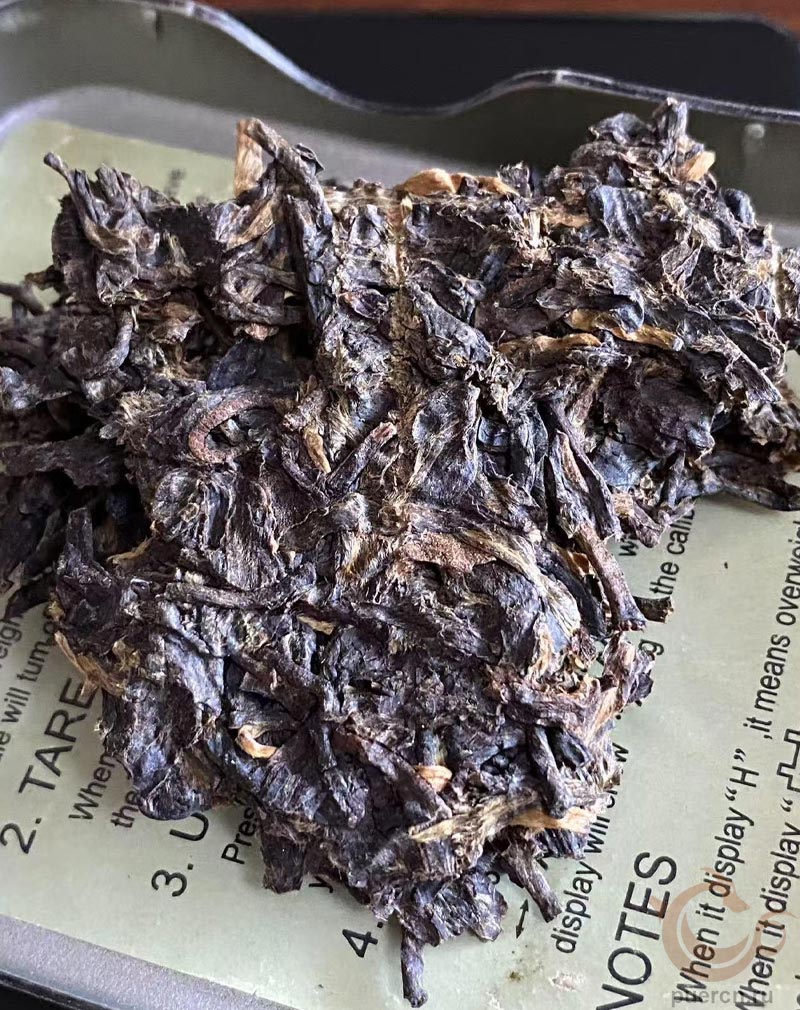 Мэнку Жунши Саньцзю, шэн пуэр, 999 гр, 2009 г.