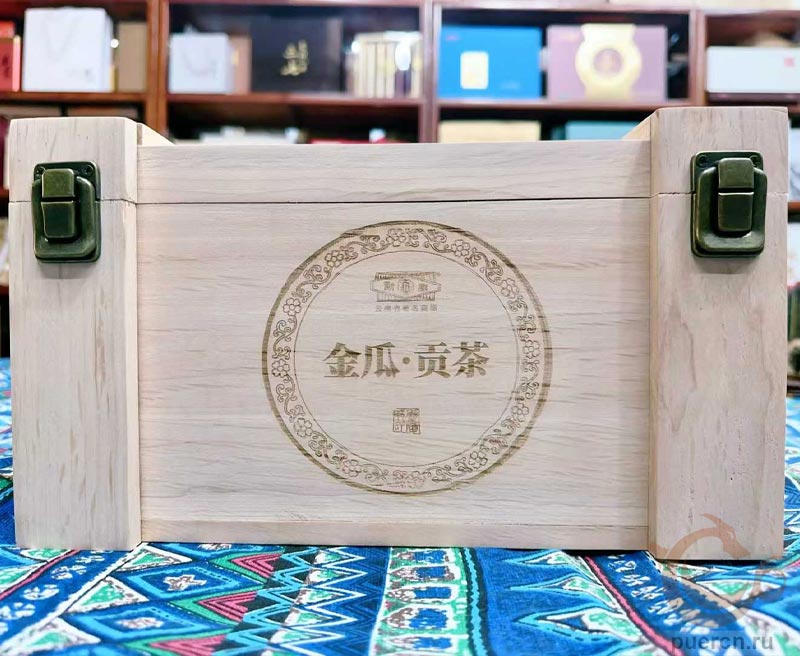 Мэнку Жунши Биндао Гушу Цзиньгуа Гунча, шэн пуэр, 2000 гр, 2010 г.