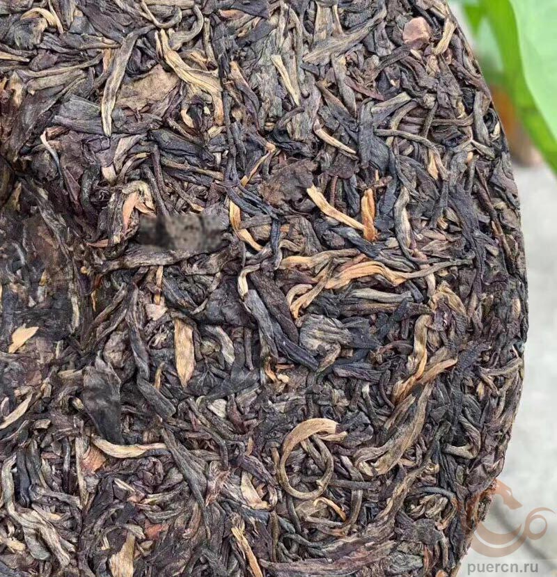 Мэнку Жунши Цяому Чжи Дянь, шэн пуэр, 500 гр, 2010 г.