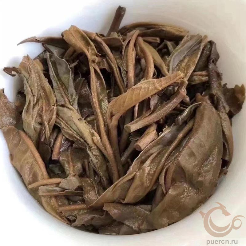 Мэнку Биндао Юй Е, шэн пуэр, 500 гр, 2012 г. 