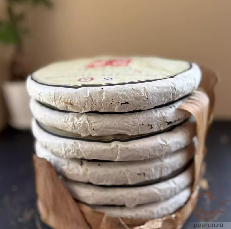 Мэнку Биндао Юй Е, шэн пуэр, 500 гр, 2012 г. 