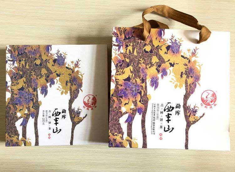 Ся Гуань Мэнку Сибаньшань Гушу Бинча, - подарочная коробка и фирменный пакет