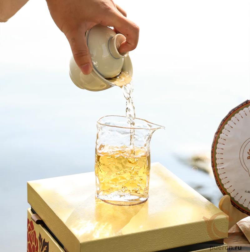 Ся Гуань Цан Эр Цзинь Бин, шэн пэур, 357 гр, 2025 г.