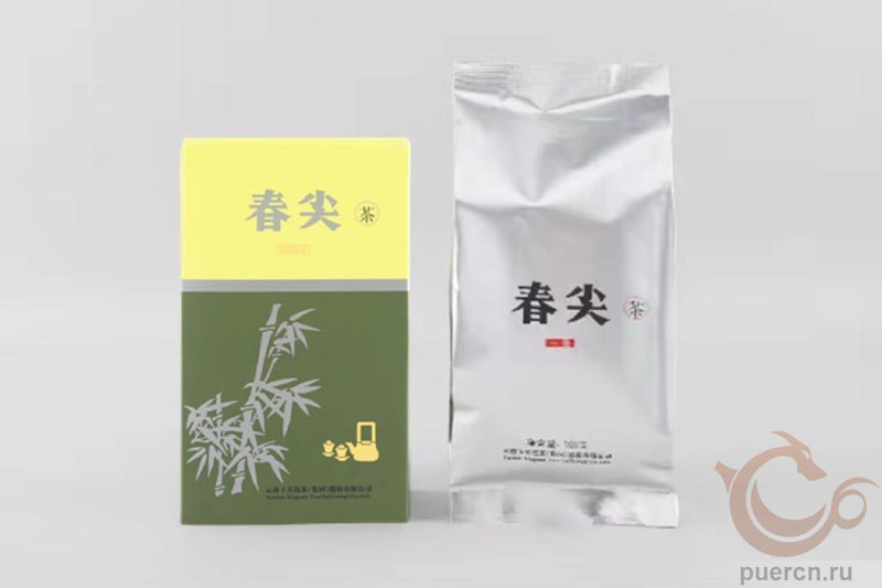 Ся Гуань Чунь Цзянь Ча, шэн пэур, 100 гр, 2025 г.