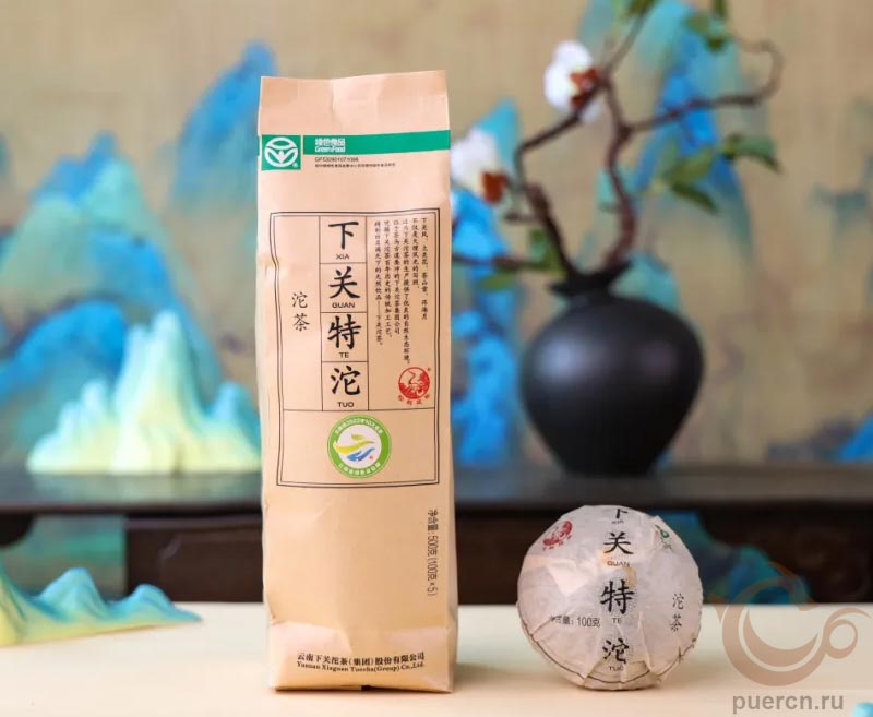 Ся Гуань «Ся Гуань Тэ То Бяньчжуан», шэн пуэр, 500 гр, 2025 г