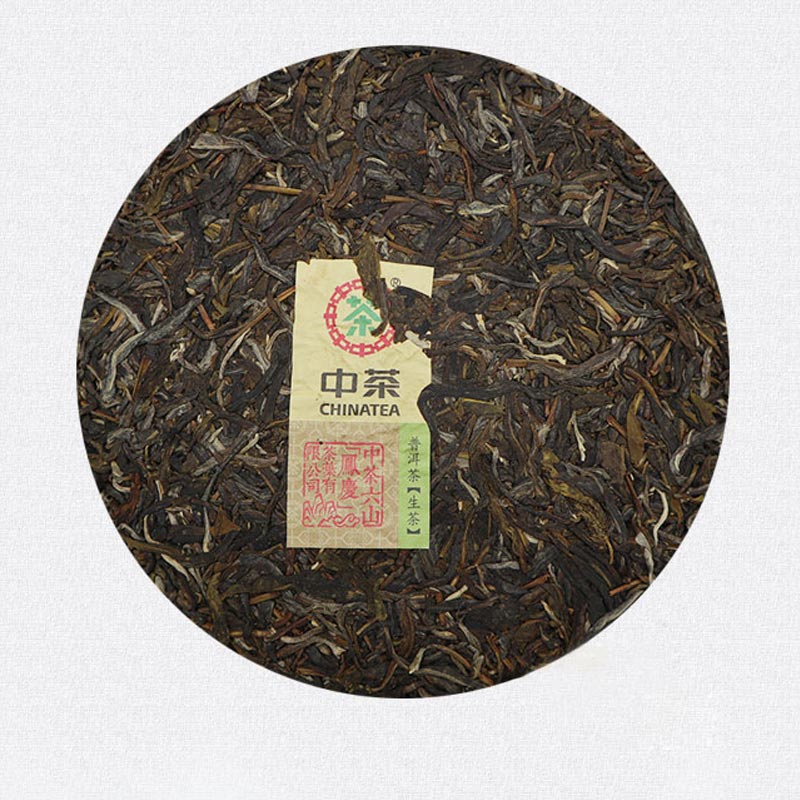 Чжун Ча Бан Дун Цяо Му, шэн пуэр, поверхность чайного блина