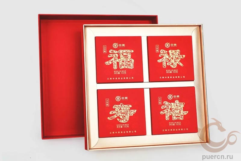 Чжун Ча Каймэнь Цзянь Фу, шэн пуэр, 400 гр, 2025 г