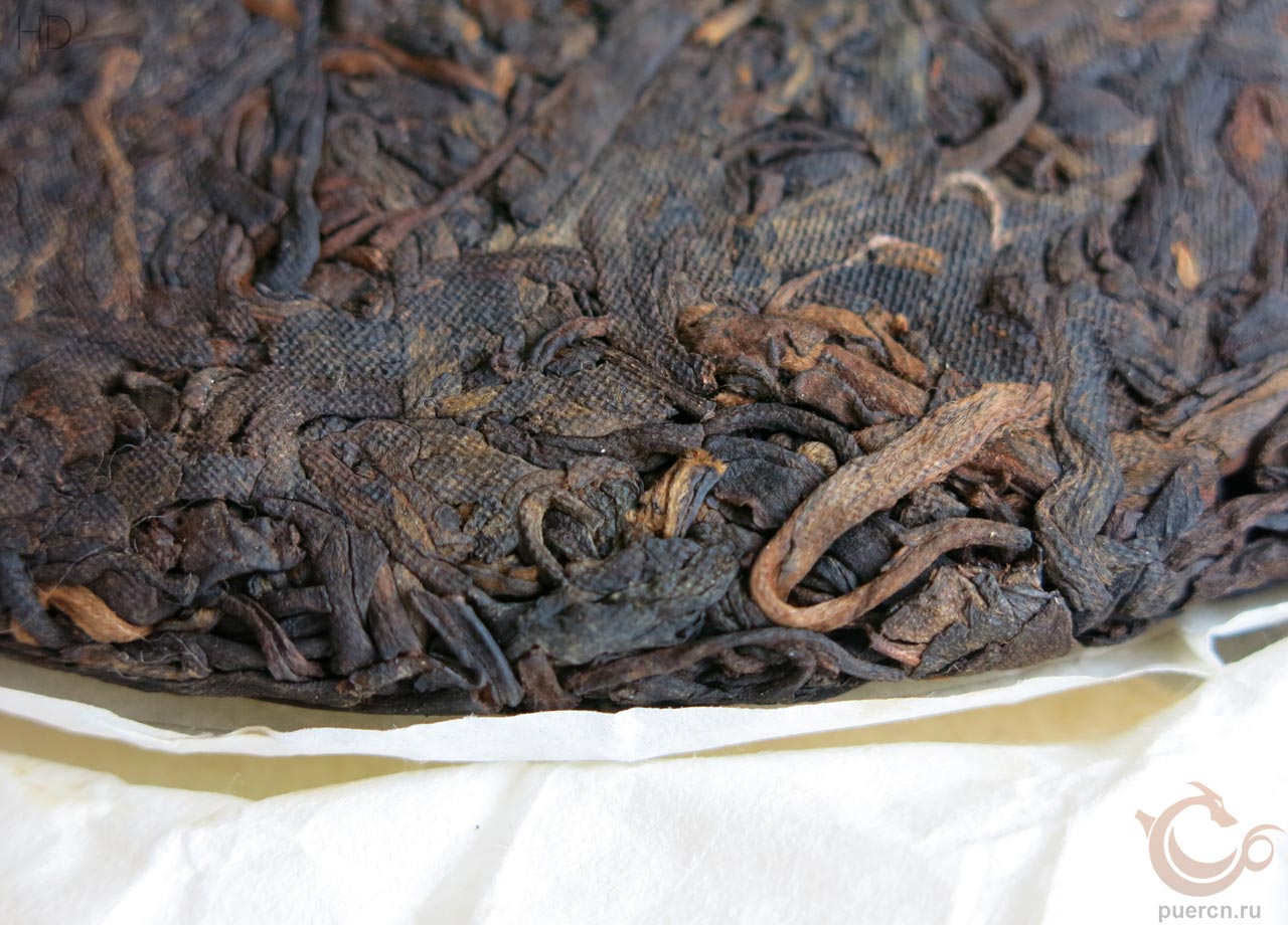 Да И, Жоу Ся, шу пуэр, 357 гр, 2017 г.