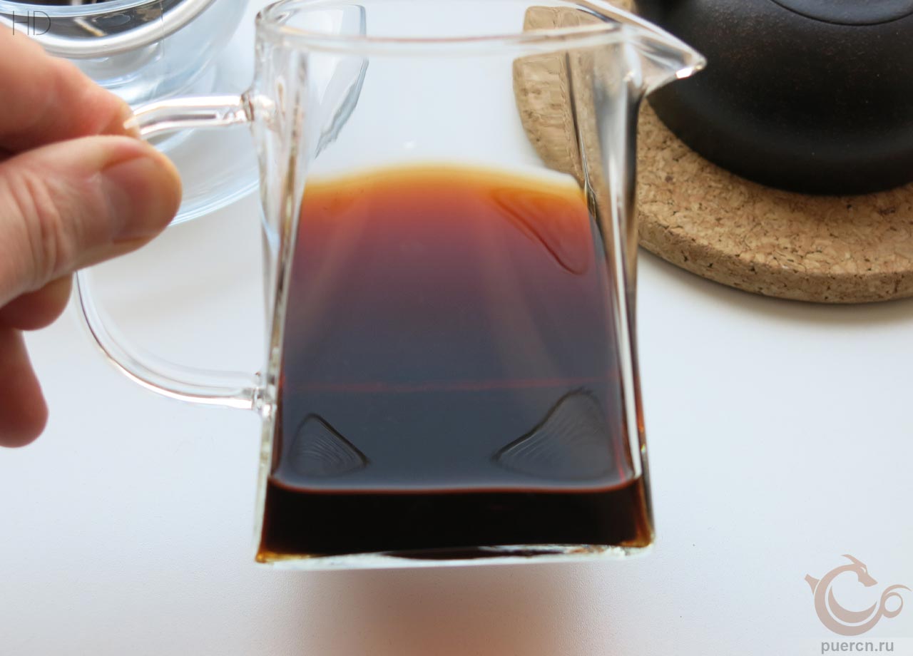 Да И, Жоу Ся, шу пуэр, 357 гр, 2017 г.