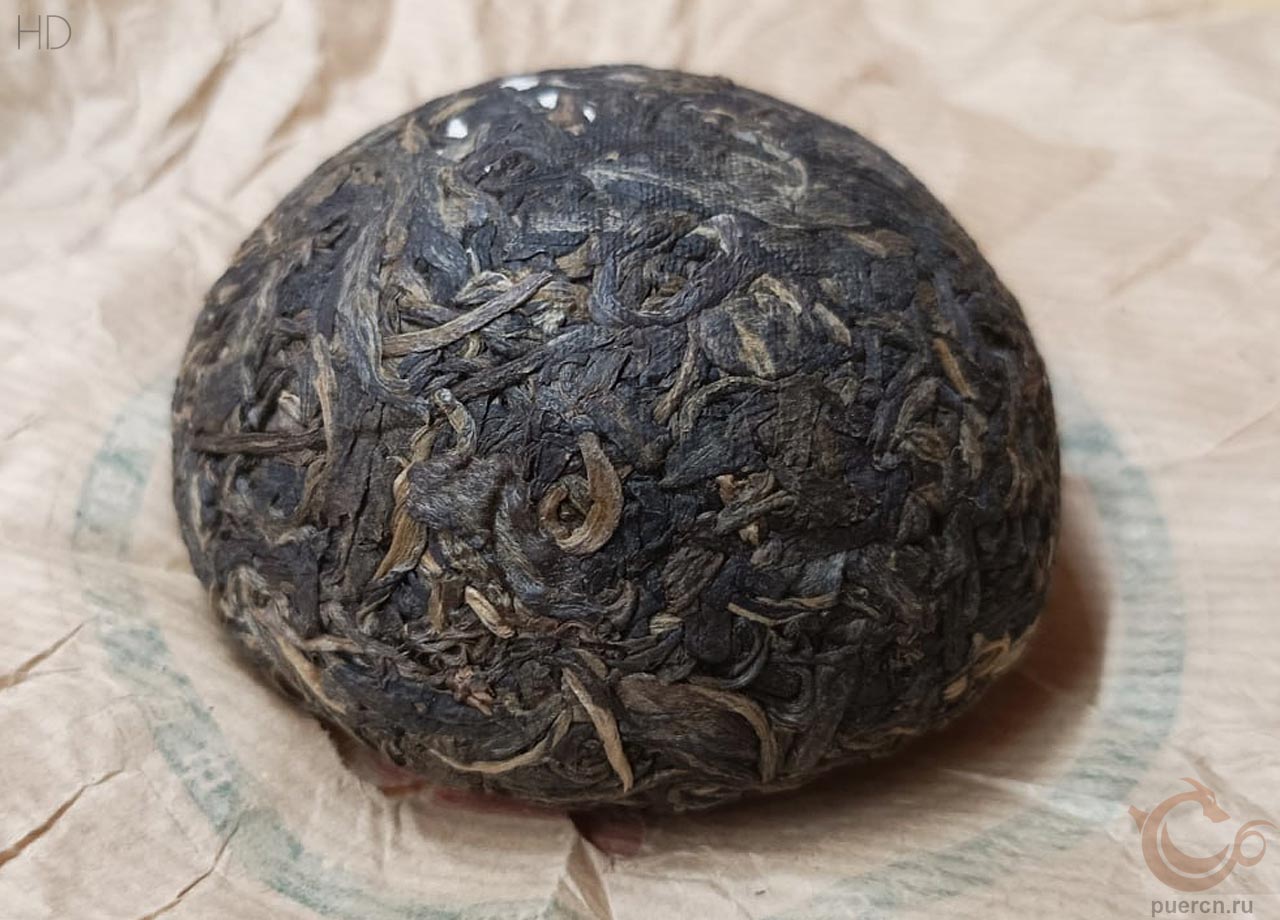 Мэнку  Пуэр Точа, шэн пуэр, 100 гр, 2007 г.