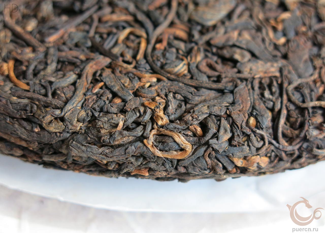 Цзинь Цяо пуэр «Цзинь Шу 805», шу пуэр, 357 гр, 2023 г