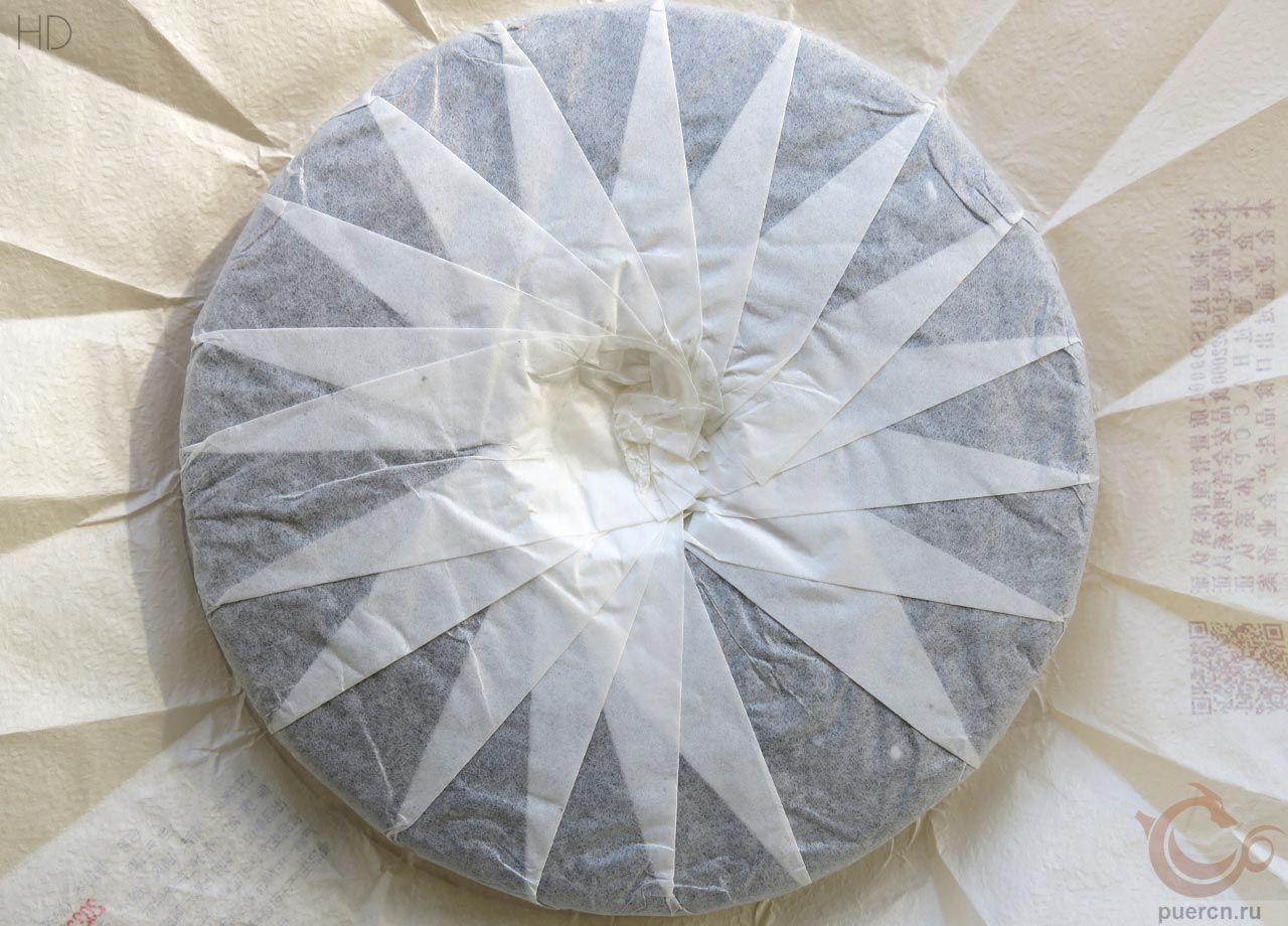 Цицай Юньнань, Хунюнь Бань Чжан Юцзи, шу пуэр, 357 гр, 2023 г