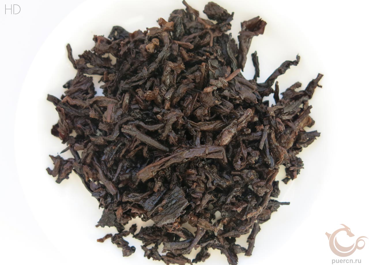 Цицай Юньнань, Хунюнь Бань Чжан Юцзи, шу пуэр, 357 гр, 2023 г