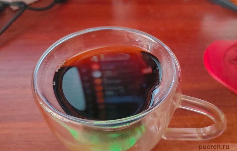 Чжун Ча Юньнань Пуэр Мэйхуа Бин Ча, шу пуэр, 100 гр, 2020 г.